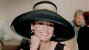 Kentucky Derby, Royal  Ascot, Couture black hat for the races, tea parties, wedding  " Audrey" hat